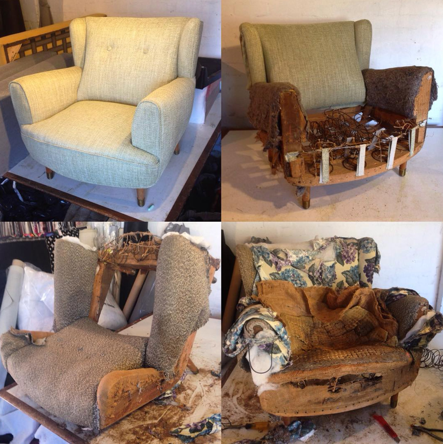 Antique, Vintage and Contemporary Upholstery
